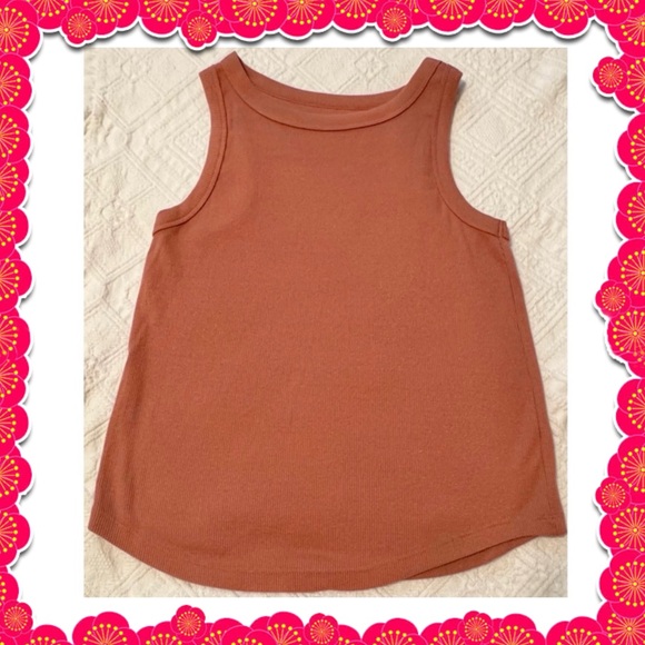 Tops - Women's SO tank top - ribbed - stretchy - dusty orange - worn a few times. BOGO